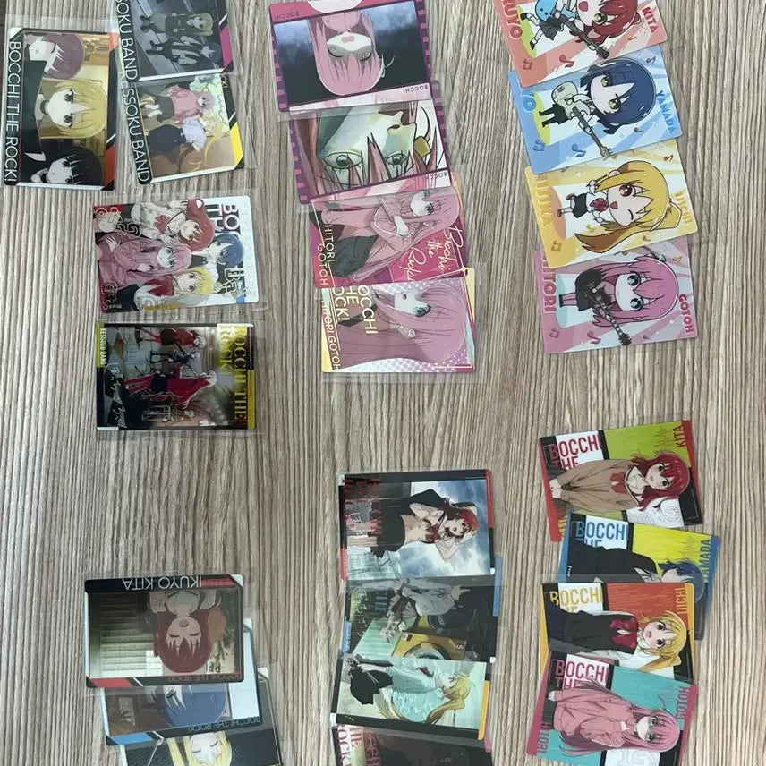 [BUNJANG] Bocchi the Rock! Character Card Set / 봇치 더 록! 캐릭터 카드 세트