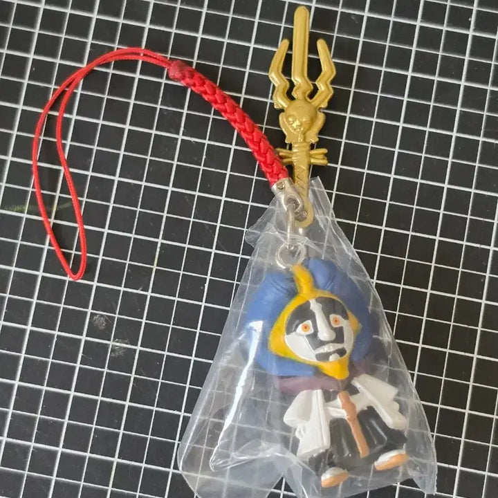 [BUNJANG] Bleach Mayuri Kurotsuchi Zanpakuto Keychain Strap / [새상품] 블리치 고전 키링 스트랩 마유리 피규어 참백도