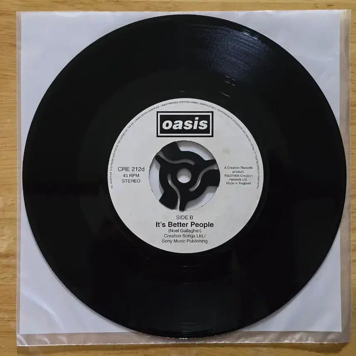 [BUNJANG] Oasis Roll With It 7-Inch UK Vinyl / LP 레코드 oasis 오아시스 - Roll With It 7인치 영국반