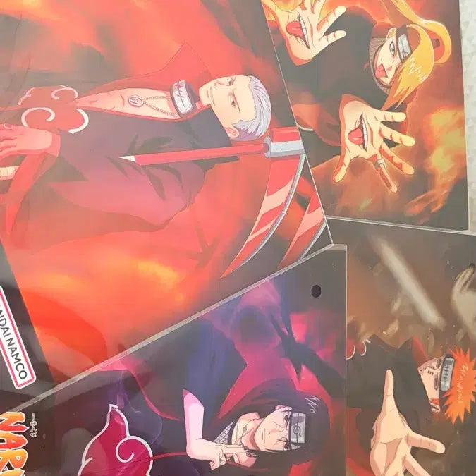 [BUNJANG] Naruto Visual Sheet Series I - Itachi, Sasori, Pain, Deidara / 나루토 비주얼 시트 I상