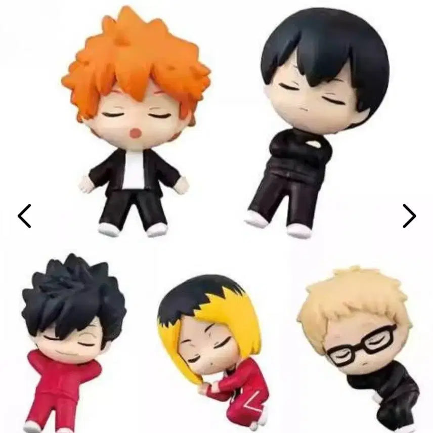 [BUNJANG] Haikyuu!! Gacha Figures Bundle Set (10 Figures, Sealed) / [10개 일괄/미개봉]하이큐 가챠 피규어