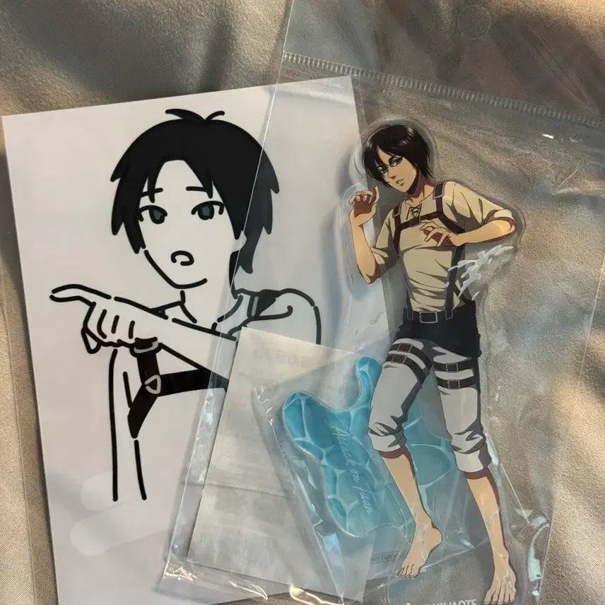 [BUNJANG] Eren Acrylic Standee + POB (Sealed) / 에렌 아크릴 + 특전 미개봉