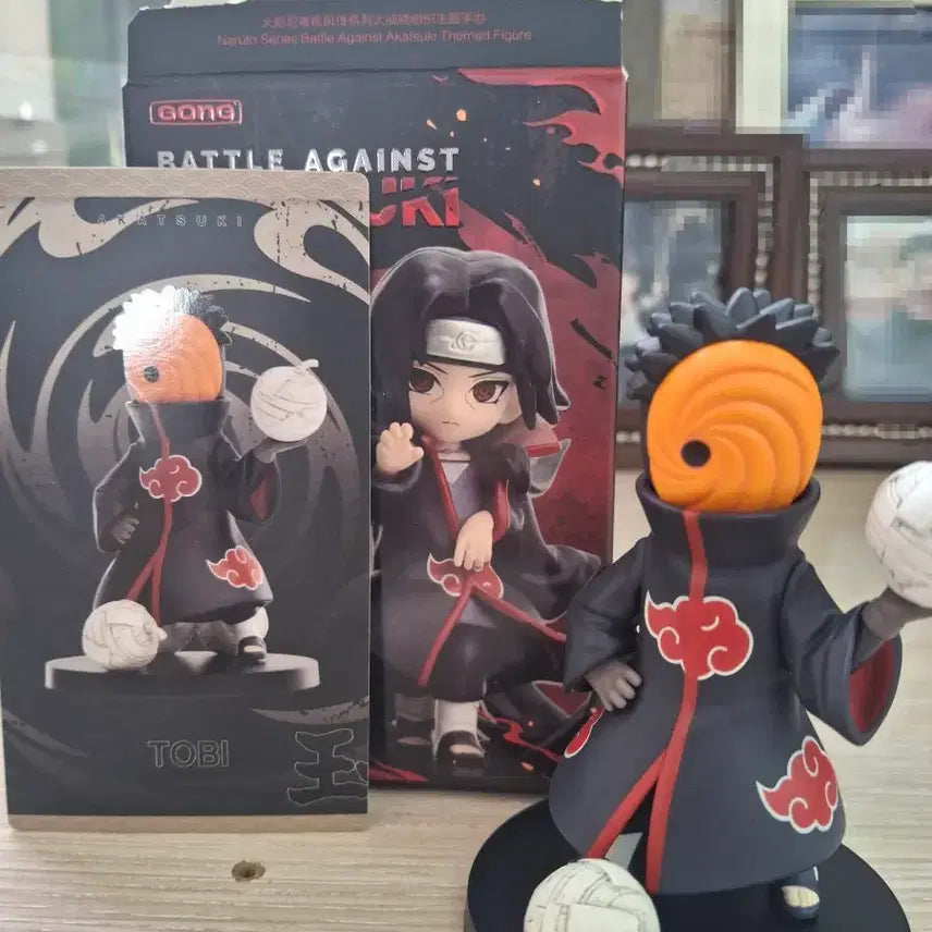 [BUNJANG] Pop Mart Akatsuki Kakuzu &amp; Tobi Figure Set / 팝마트 아카츠키 피규어(카쿠즈, 토비)