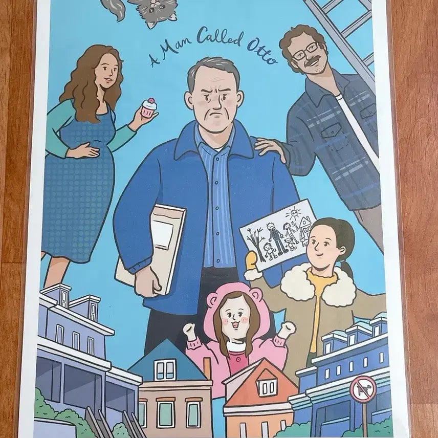 [BUNJANG] A Man Called Otto Movie Poster / 영화 포스터 / 오토라는 남자