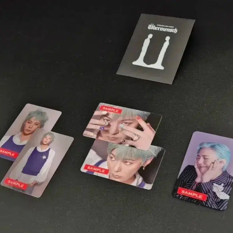 [BUNJANG] Big Bang G-Dragon Exhibition Photocard Set / 빅뱅 지드래곤 지디 위버맨쉬 전시회 포카세트
