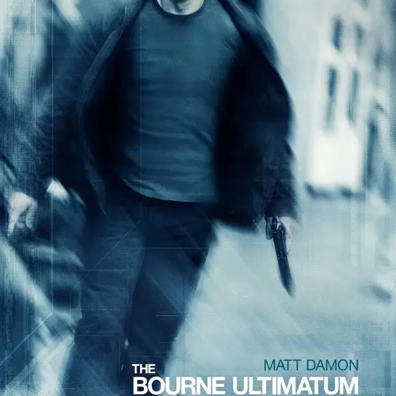 [BUNJANG] Matt Damon Autographed The Bourne Ultimatum Poster A3 / 맷 데이먼 친필사인 본 얼티메이텀 포스터 A3