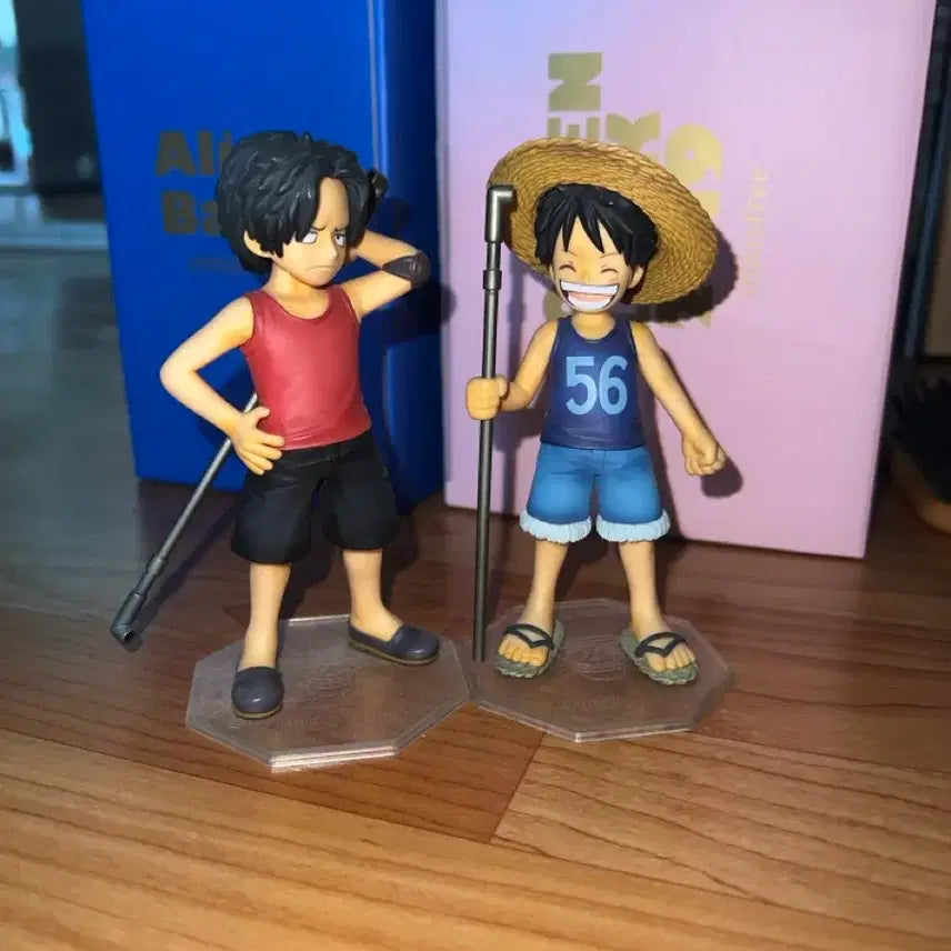 [BUNJANG] One Piece Luffy &amp; Ace Bundle Set Figure / 원피스 피규어