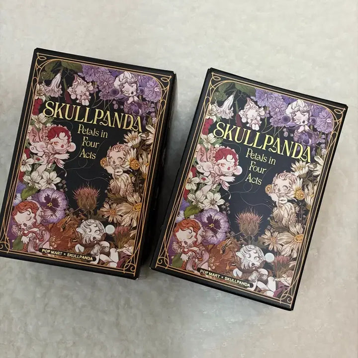 [BUNJANG] Skull Panda The Budding Fable Figure / 당일발송) 스컬판다 꽃잎의4막 budding fable