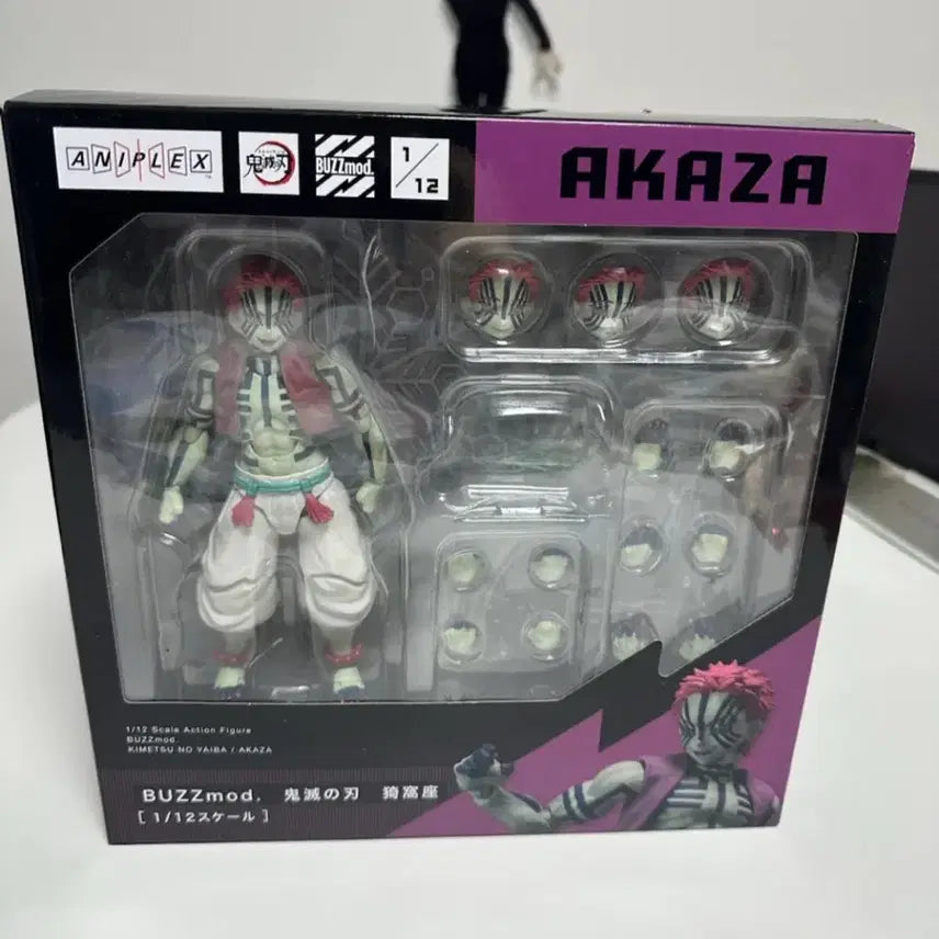 [BUNJANG] Aniplex+ BUZZmod Akaza 1/12 Scale Action Figure / 버즈모드)애니플렉스플러스 정품 아카자