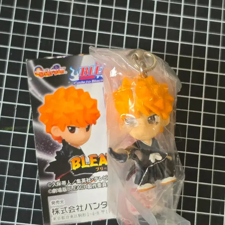 [BUNJANG] Bleach Classic Ichigo Keychain Figure Strap / [새상품] 블리치 고전 키링 피규어 스트랩 이치고