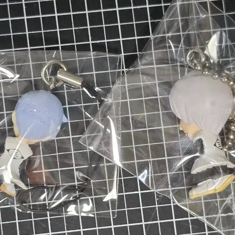 [BUNJANG] Bleach Ichigo Classic Keychain Strap Figure Set (2 Types) / 블리치 긴 고전 키링 스트랩 피규어 2종 세트