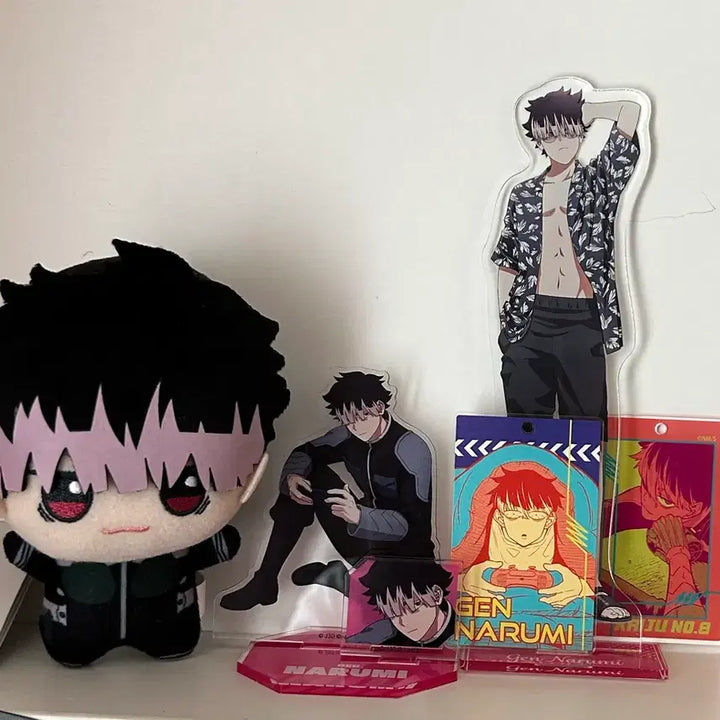 [BUNJANG] Kaiju No. 8 Narumi Chibi Nui Set with Kikorru Figure and Onemutan / 일괄)괴수8호 나루미 치비누이 아크릴+키코루 피규어 나루미 오네무탄