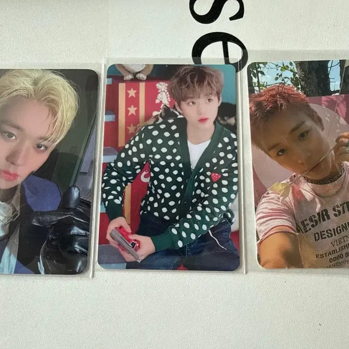 [BUNJANG] Park Jihoon Bundle Set Photocards / 박지훈 포카 3개 일괄
