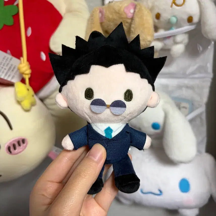 [BUNJANG] Hunter x Hunter Leorio Plush Charm / 헌터헌터 상하이 누이 레오리오 인형 키링