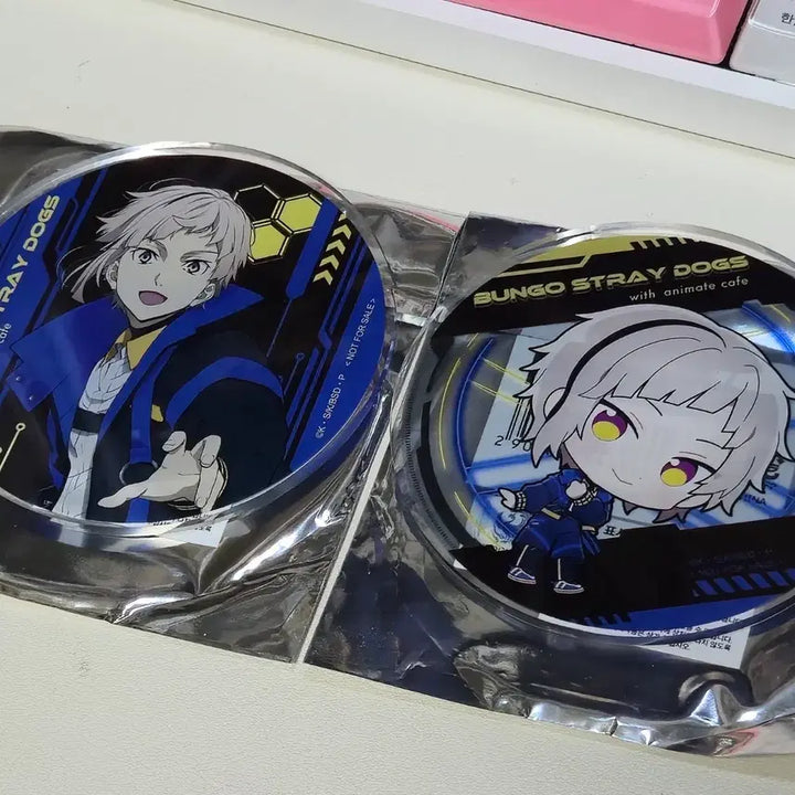 [BUNJANG] Bungo Stray Dogs Atsushi Kankōchika Collaboration Cafe Acrylic Coaster / 문스독 아츠시 콜라보카페 아크릴 코스터