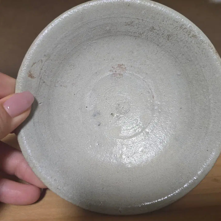 [BUNJANG] Ash Grey Buncheong Ceramic Plate / 회백색 분청 도자기 접시