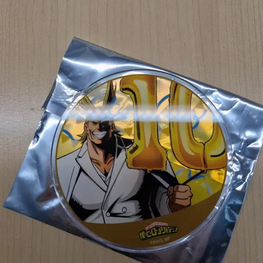 [BUNJANG] My Hero Academia All Might 10th Anniversary Acrylic Coaster / 나의 히어로 아카데미아 올마이트 10주년 기념 아크릴 코스터