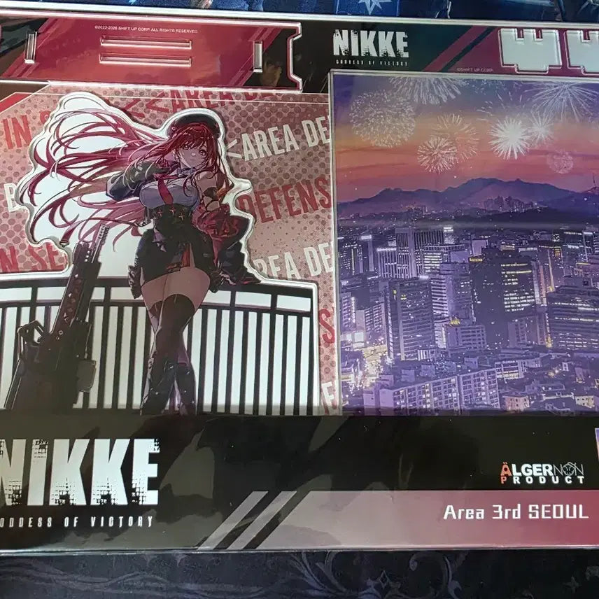 [BUNJANG] Nihke Area Defense Seoul Limited Acrylic Diorama / 니케 에리어방어전 서울한정 아크릴 디오라마