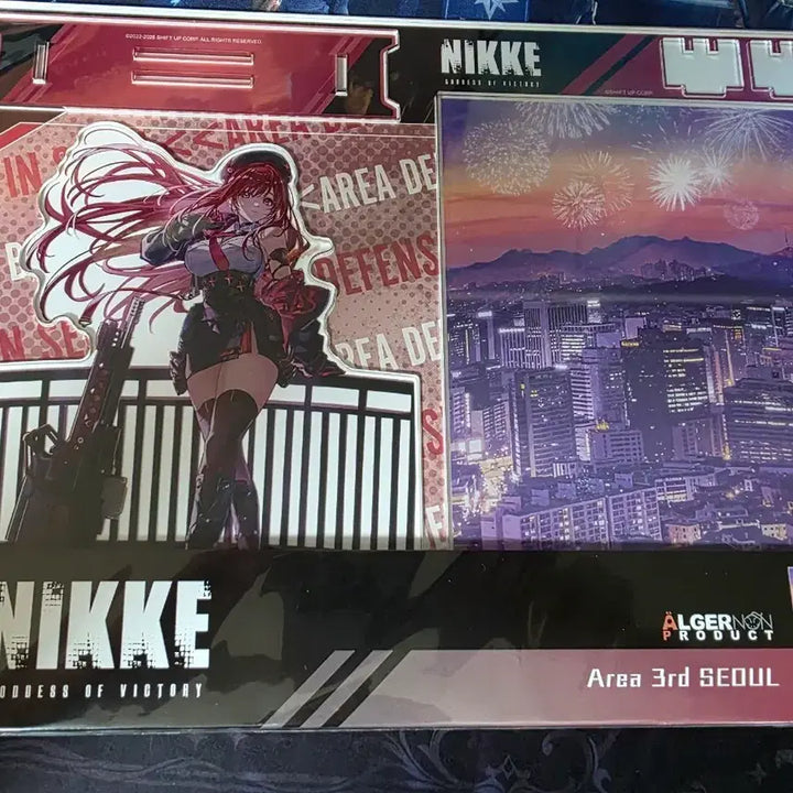 [BUNJANG] Nihke Area Defense Seoul Limited Acrylic Diorama / 니케 에리어방어전 서울한정 아크릴 디오라마