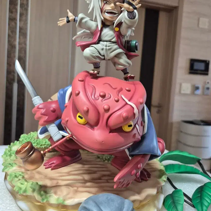 [BUNJANG] Naruto Jiraiya &amp; Gamabunta Resin Statue / 나루토 지라이야 가마분타 레진 피규어