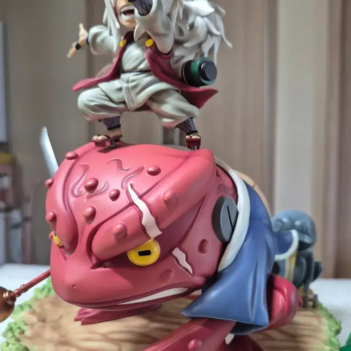 [BUNJANG] Naruto Jiraiya &amp; Gamabunta Resin Statue / 나루토 지라이야 가마분타 레진 피규어