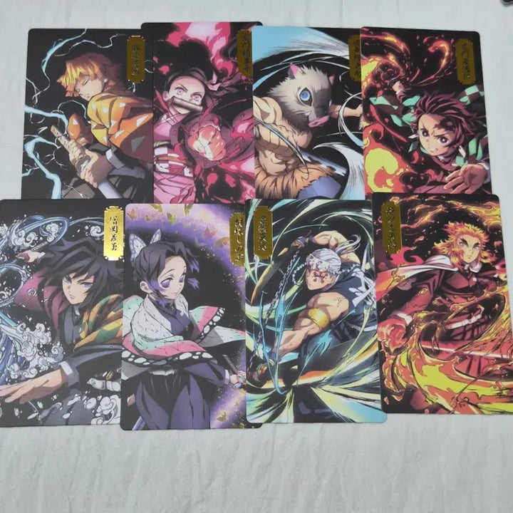 [BUNJANG] Demon Slayer Kimetsu no Yaiba Special Exhibition Collection Card Limited Edition / 귀칼 귀멸의칼날 성수 전집중전 팝업 전시회 굿즈 한정판 전시 컬렉션 카드