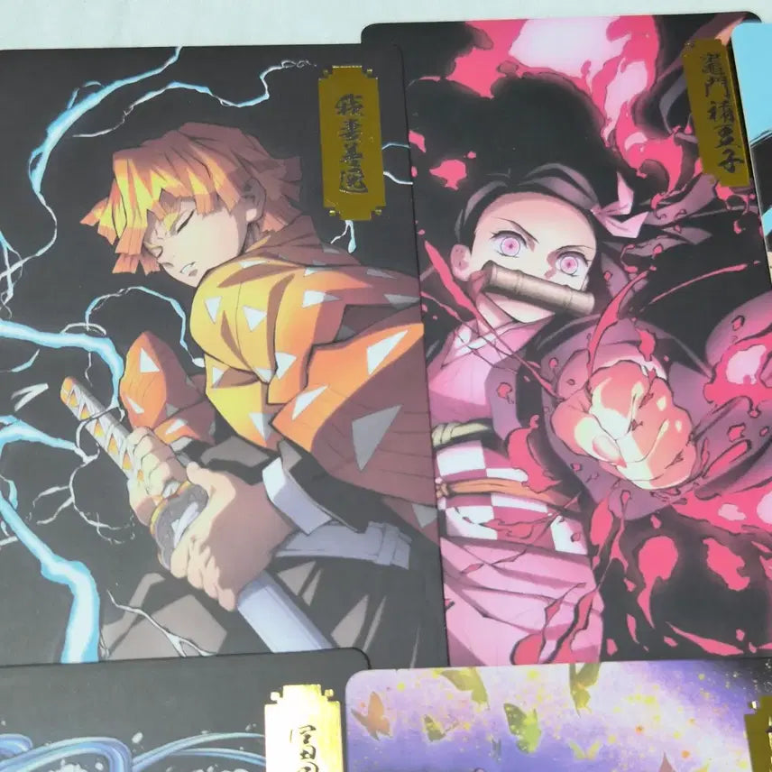 [BUNJANG] Demon Slayer Kimetsu no Yaiba Special Exhibition Collection Card Limited Edition / 귀칼 귀멸의칼날 성수 전집중전 팝업 전시회 굿즈 한정판 전시 컬렉션 카드