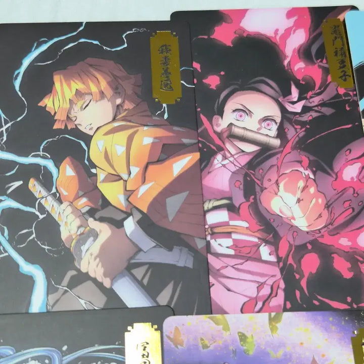 [BUNJANG] Demon Slayer Kimetsu no Yaiba Special Exhibition Collection Card Limited Edition / 귀칼 귀멸의칼날 성수 전집중전 팝업 전시회 굿즈 한정판 전시 컬렉션 카드