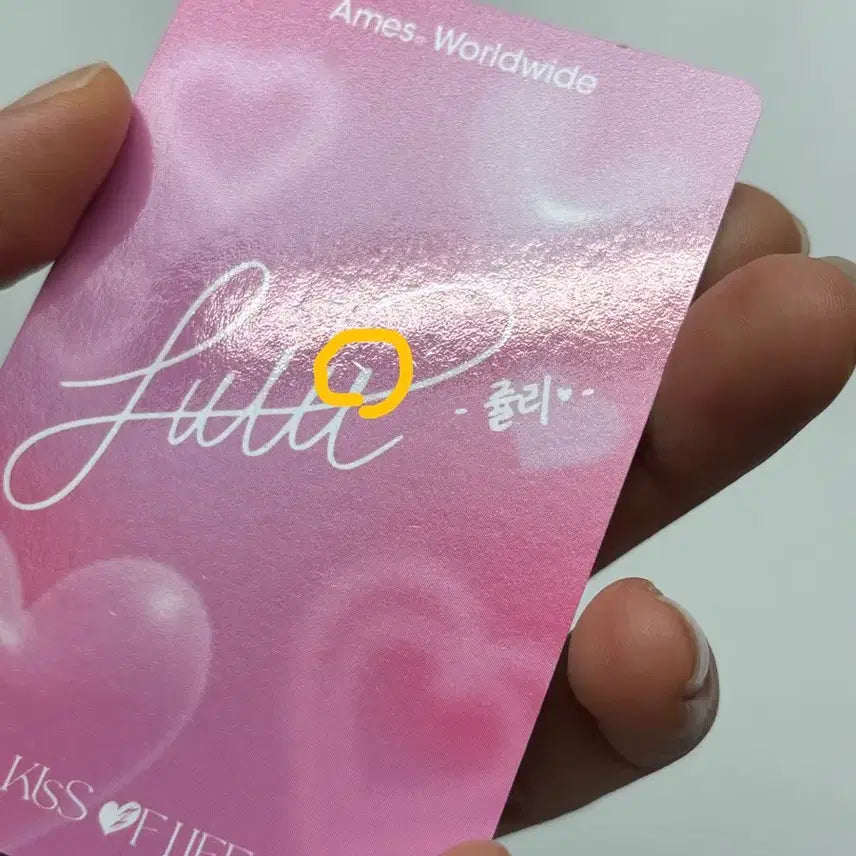 [BUNJANG] KIOF AMESTWORLDWIDE Julie Photocard / 키오프 쥴리 아메스월드와이드 포카