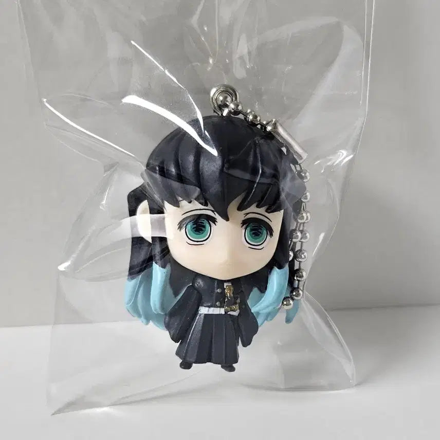 [BUNJANG] Demon Slayer Muichiro Tokito Deformed Mascot Keyring Figure / 귀멸의 칼날 데포르메 마스코트 키링 / 무이치로 피규어