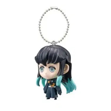 [BUNJANG] Demon Slayer Muichiro Tokito Deformed Mascot Keyring Figure / 귀멸의 칼날 데포르메 마스코트 키링 / 무이치로 피규어