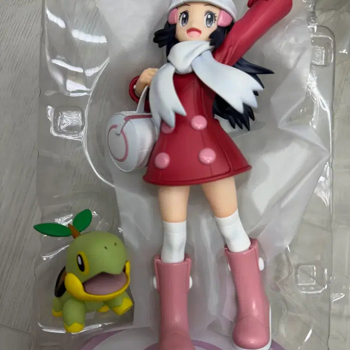 [BUNJANG] Kotobukiya ARTFX J Dawn &amp; Turtwig Figure / 포켓몬 코토부키야 ARTFX J 빛나 모부기 팝니다