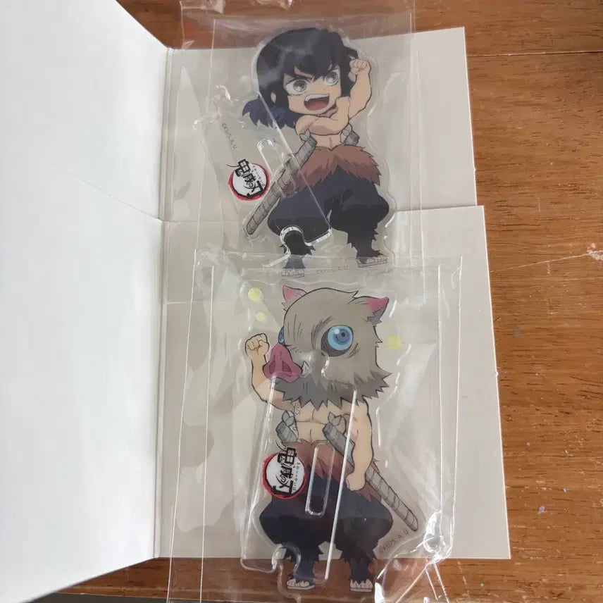 [BUNJANG] Demon Slayer Hashibira Inosuke Connecting Acrylic Stand (Sealed) - Bundle Set / 귀멸의 칼날 하시비라 이노스케 연결 아크릴 미개봉 일괄