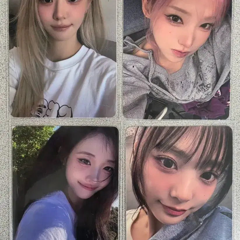 [BUNJANG] QWER Woori Bank Photocard Bundle Set / QWER 우리은행 포토카드