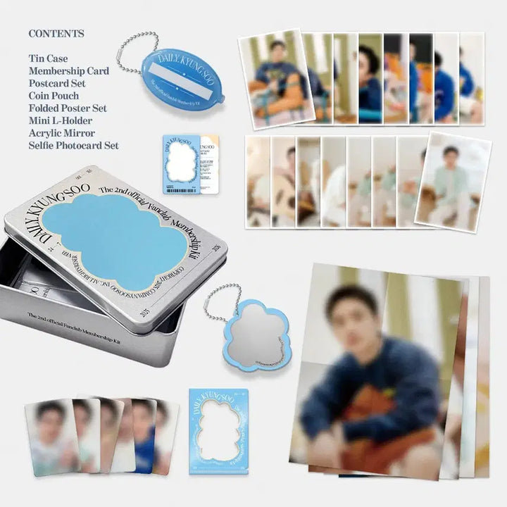 [BUNJANG] Doh Kyung Soo Fanclub 2nd Generation Full Package Kit / 도경수 팬클럽 2기 키트 (풀 패키지)