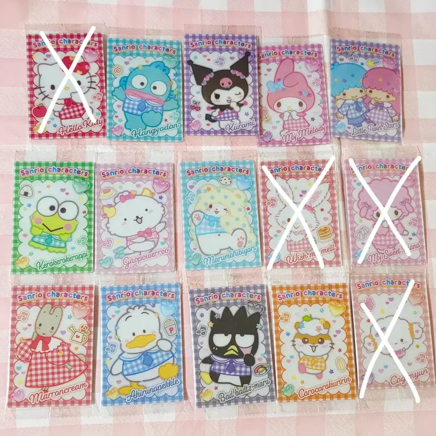 [BUNJANG] Sanrio Wafer Card Series 12 / 산리오 웨하스카드 12탄