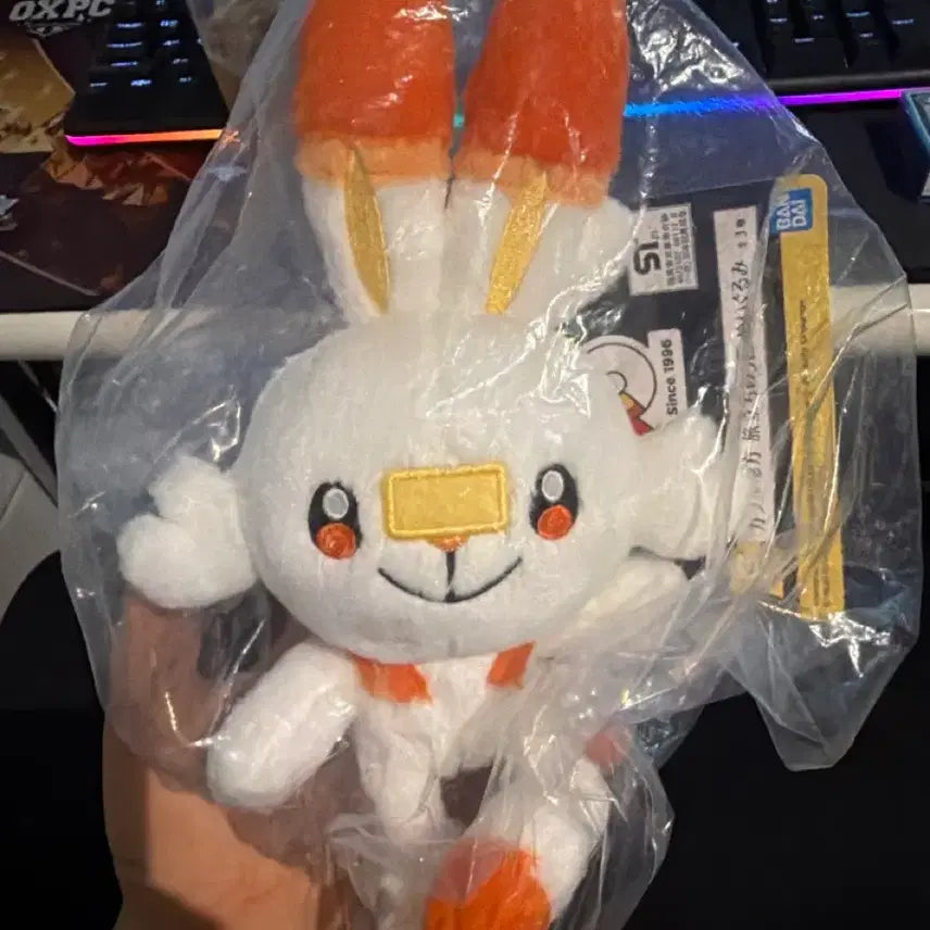 [BUNJANG] Pokemon 30th Anniversary Vol. 2 Ichiban Kuji Ember Lamp Plush / 포켓몬 30주년 vol.2 제일복권 염버니 F상