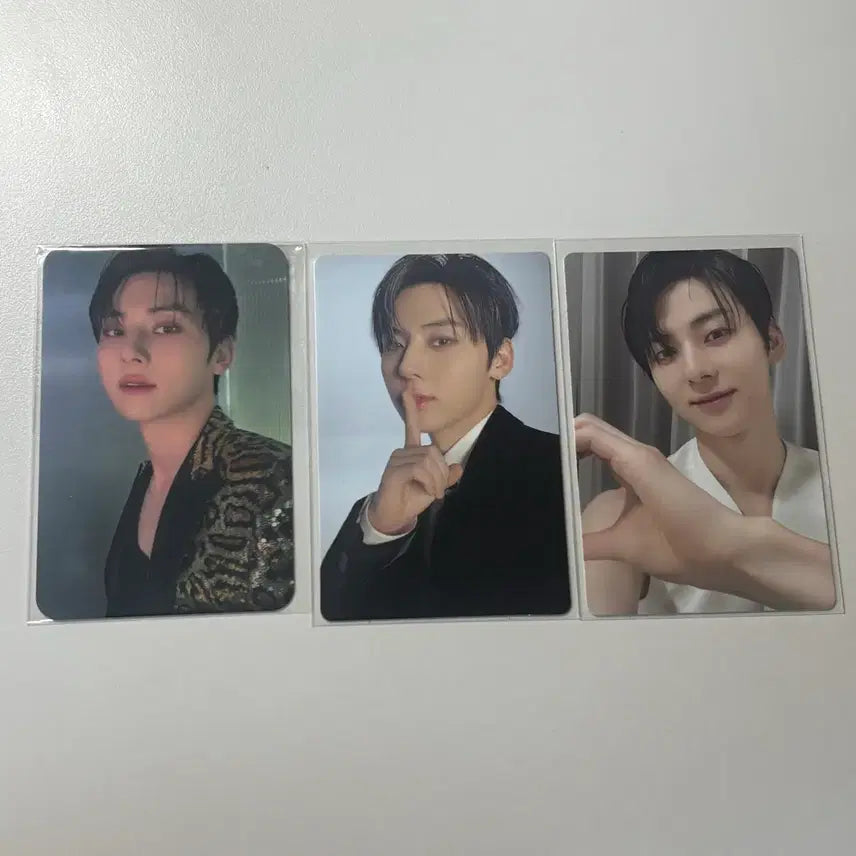 [BUNJANG] Hwang Minhyun Troye Sivan Photocard Bundle Set (3 pcs) / 황민현 트올라 포카 3장 일괄