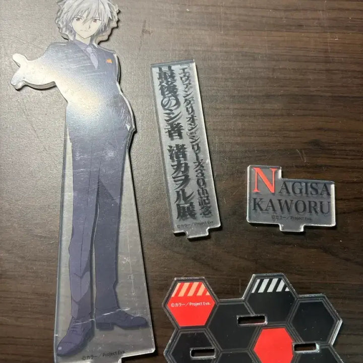 [BUNJANG] Evangelion Nagisa Kaworu Acrylic Stand / 에반게리온 나기사 카오루 아크릴