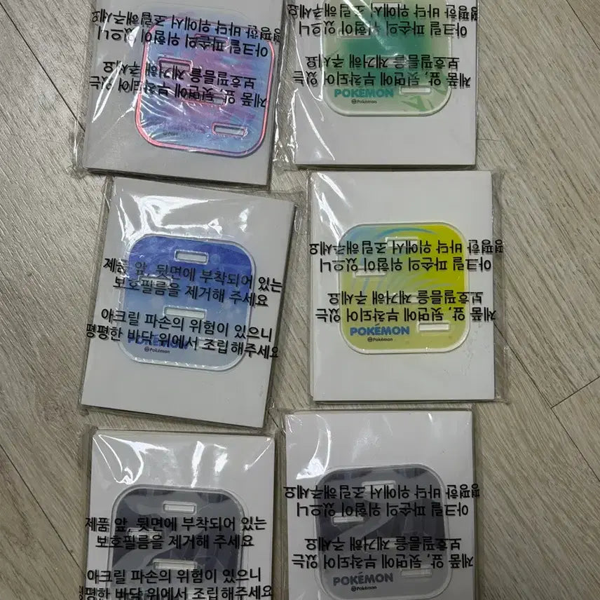 [BUNJANG] Pokemon My Stand Bundle Set (Mewtwo, Lucario, Snorlax, Eevee, Jolteon, Squirtle) / 포켓몬 마이스탠드 6종 일괄 (뮤츠 루카리오 잠만보 이브이 쥬피썬더 꼬부기