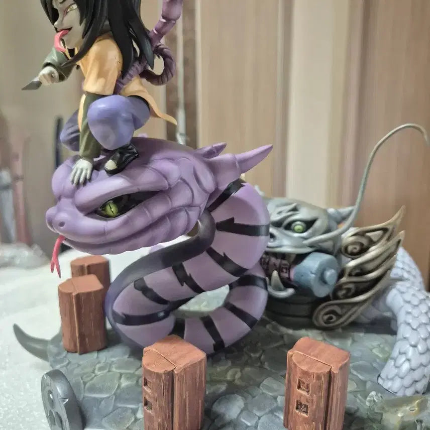 [BUNJANG] Naruto Orochimaru Snake Resin Figure / 나루토 오로치마루 뱀 레진 피규어
