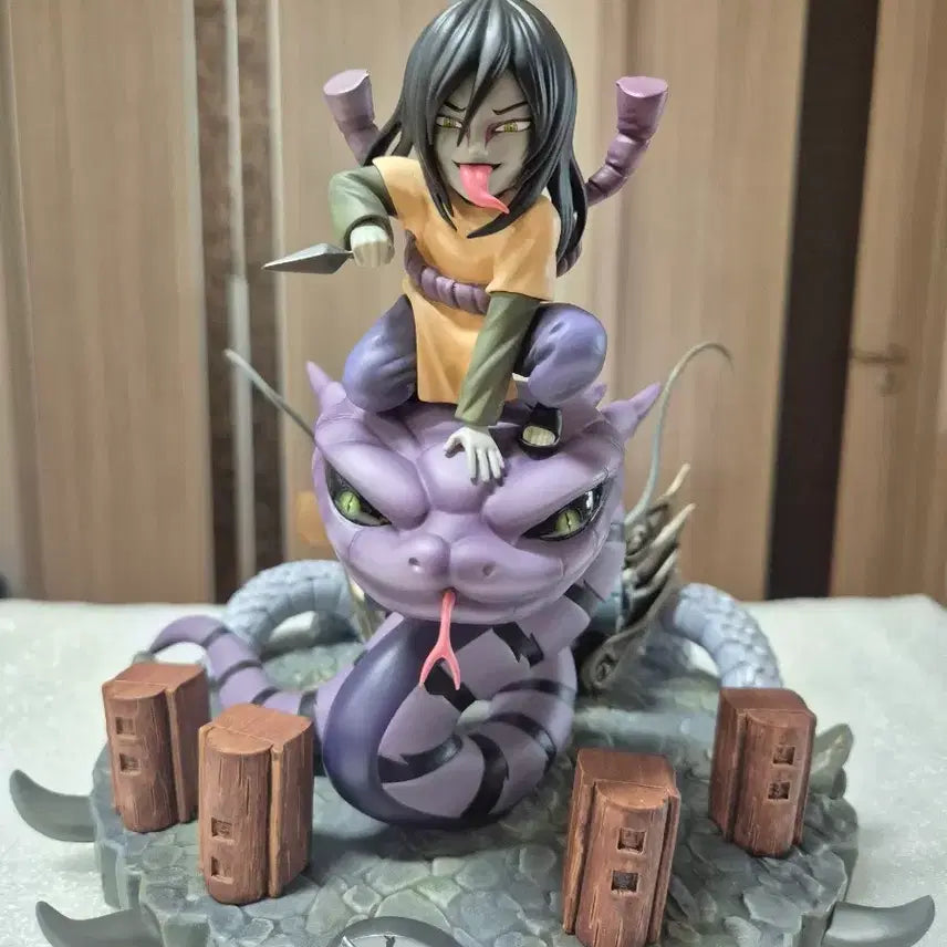 [BUNJANG] Naruto Orochimaru Snake Resin Figure / 나루토 오로치마루 뱀 레진 피규어