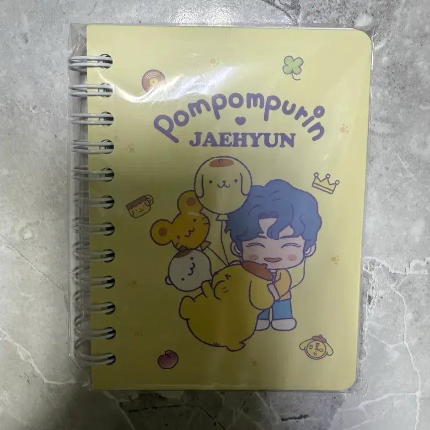 [BUNJANG] Sanrio x NCT 127 Jaehyun Collaboration Pompompurin Mini Notebook / 산리오 엔시티 127 재현 콜라보 폼폼푸린 노트