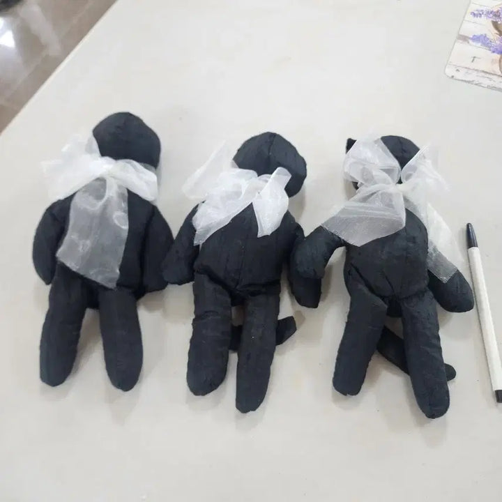 [BUNJANG] Jessica McClintock Black Cat Figurine / 2000년 USA 샌프란시스코 .프롬(prom) 드레스와 웨딩드레스를 디자인한 유명 패션 디자이너Jessica McClintock (제시카 맥클린탁)의 검은고양이 기장22.5cm