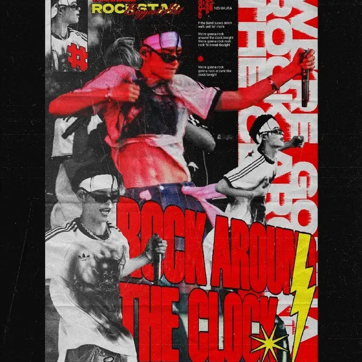 [BUNJANG] Enhypen Ni-ki Cheering Kit Slogan Rockstar ver. / SzRiver 엔하이픈 니키 치어링키트 슬로건 Rockstar ver