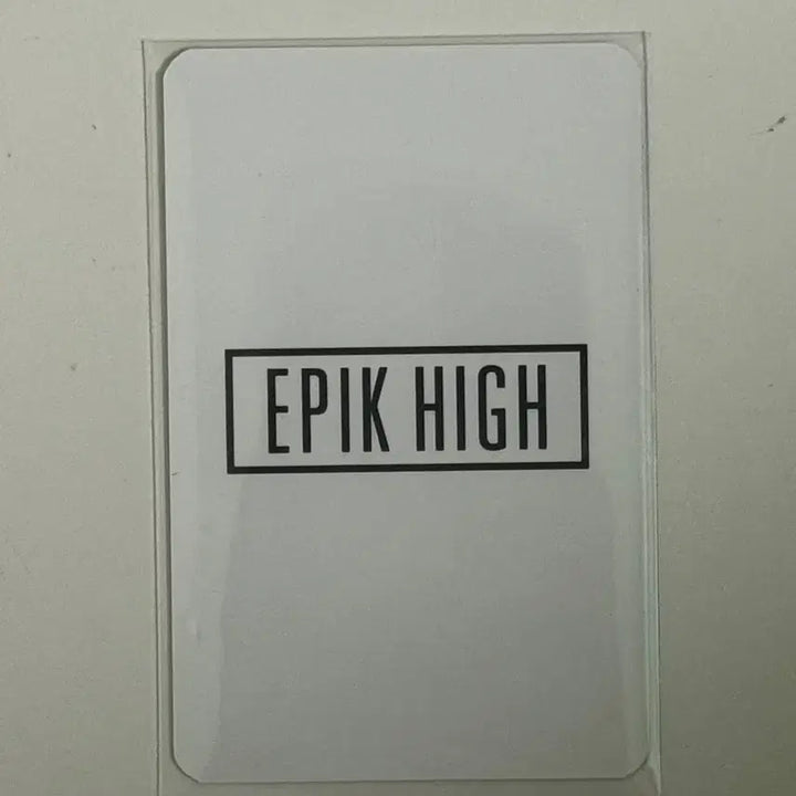 [BUNJANG] Epik High Tablo Photocard / 에픽하이 타블로 포카 양도