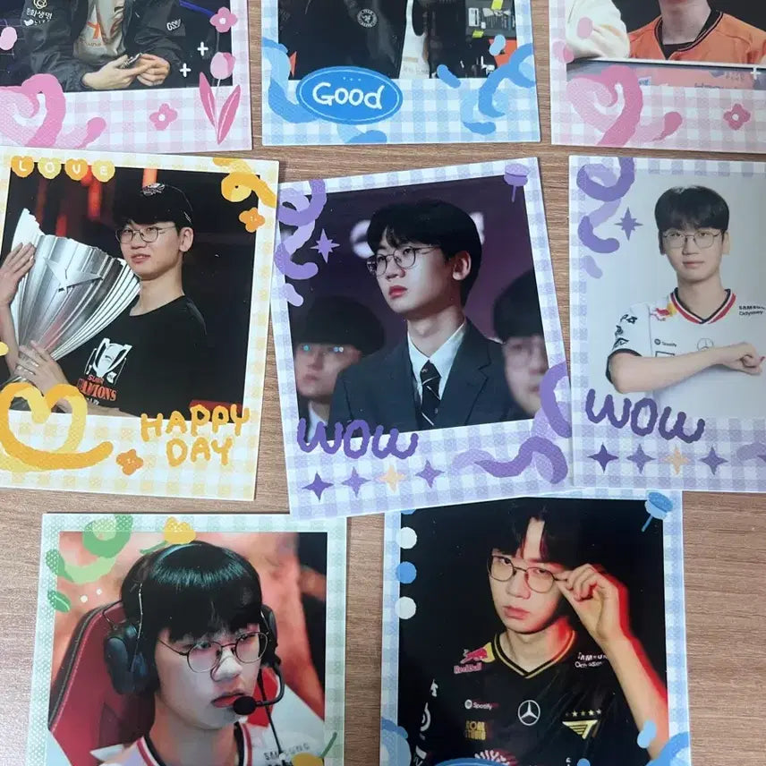 [BUNJANG] T1 Doran Film Cut Bundle Set / 티원 도란 비공굿 일괄(폴라로이드)