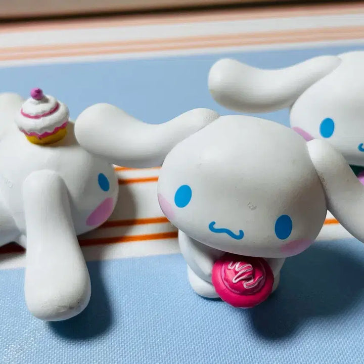 [BUNJANG] Cinnamoroll Figure Set (4 Types) / 시나모롤 피규어 4종 세트