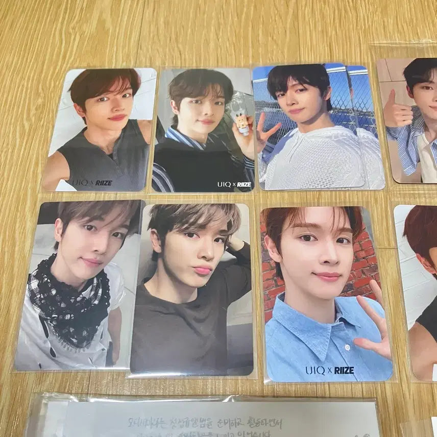[BUNJANG] RIIZE Sungchan YUKE FAME Photocard Set / 라이즈 성찬 유이크 페임 dyd 포카 세트 양도