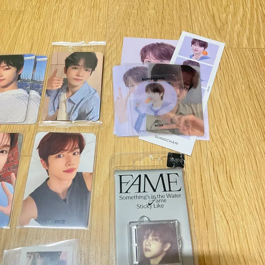 [BUNJANG] RIIZE Sungchan YUKE FAME Photocard Set / 라이즈 성찬 유이크 페임 dyd 포카 세트 양도